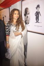 Vidya Balan at Charlie Chaplin Exhibition in Mumbai on 25th June 2015